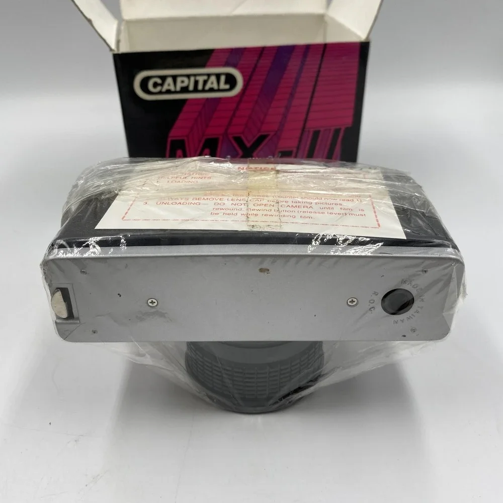 Capital MX-III 35mm Film Camera Brand New Open Box with Case Hot Shoe‎ Strap